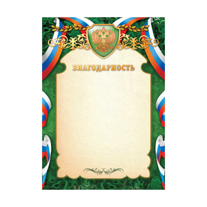 Благодарность премиум (с гос.симв.) 2348//2475/2799/2896