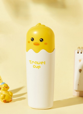 Контейнер для зубных щеток / кистей Chick , yellow (22*7*5.5)