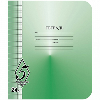 Тетрадь шк.24л клетка Великолепная пятерка СЗЛК/МАЯК (160)