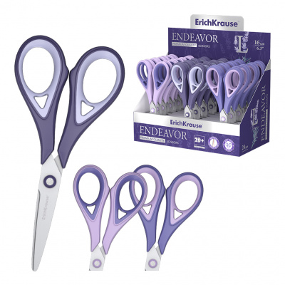 Ножницы 16 см ErichKrause Endeavor Lavender, асс (24)