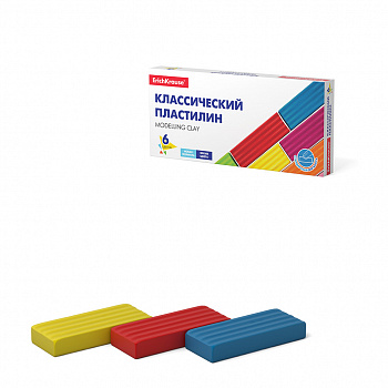 Пластилин 6цв. 96г ErichKrause ЕК    (6)