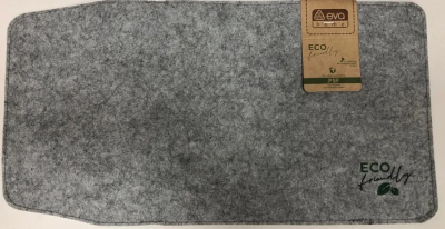 Обложка регулируемая ECO Friendly , фетр светло-серый, 43х23см