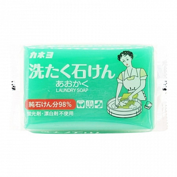 Мыло хоз. 150г  КАN. loundry Soap для любых загрязений ЯПОНИЯ