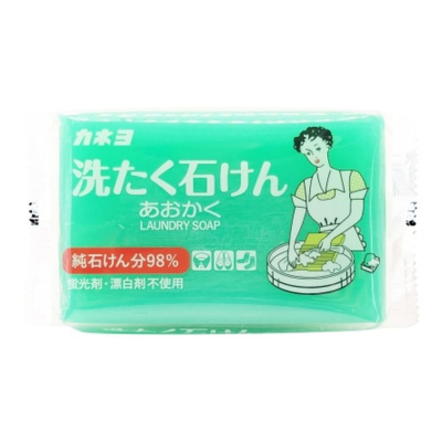 Мыло хоз. 150г  КАN. loundry Soap для любых загрязений ЯПОНИЯ