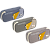 Пенал овальный deVENTE.Surf" 22x9,5x5,5см, для60пр,полиэс,2отд, молн, полноцв/печ