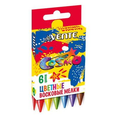 Восковые мелки 6цв deVENTE Cosmo (12)