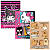 Цв.бумага 16л8цв А4 Kuromi/Капибара/HelloKitty немел(газет) одност, скре, м/обл 150гр 48,8м2