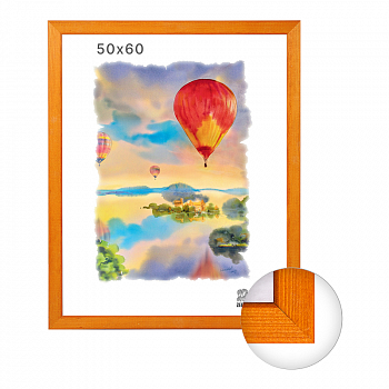 Фоторамка 50*60 шир.рамка дерево