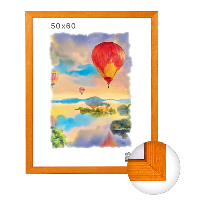 Фоторамка 50*60 шир.рамка дерево