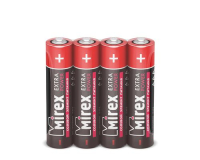 Батарейки Mirex R03/AAA 1.5V shrink солевая