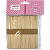 Палочки деревянные для рукоделия deVENTE. DIY плоские, 114x10x2 мм, 50 шт, натуральный цвет