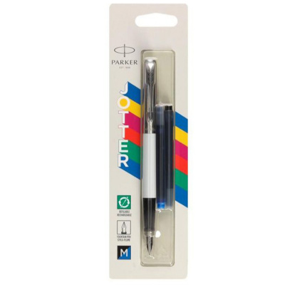 Ручка перьевая PARKER Jotter Original white CT M