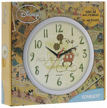 Часы SCARLET SC-WCD03М Микки ретро