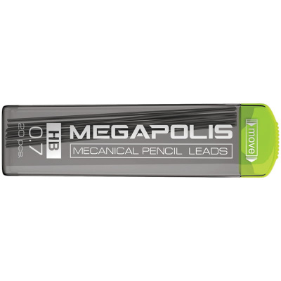 Грифель 0,7мм (20шт) MEGAPOLIS ЕК