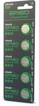 Батарейки EPILSO CR1632 5BC 3V