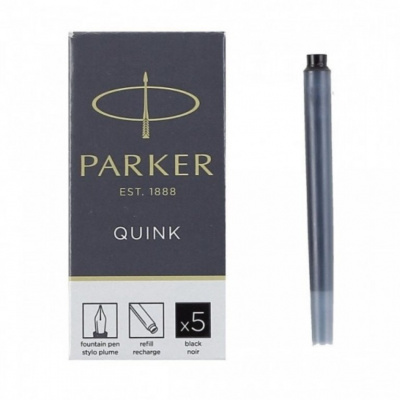 Чернила (баллончик) PARKER Z-11 (1шт) черный 7,5см