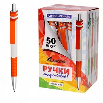 Ручка авт J.Otten Лого-1/2 жел+черн/зел/черн 0,7мм В19143-ОР/1/50/0/1000