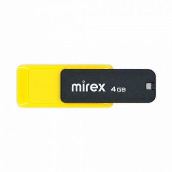 Флеш-драйв Mirex 04Гб CITY Yellow
