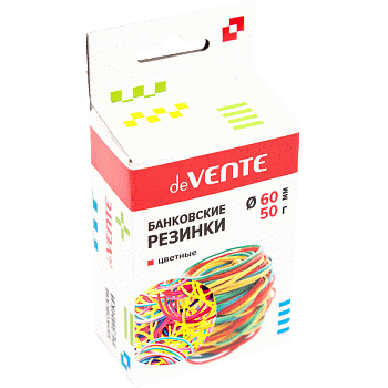 Резинка д/банкнот 50гр d-60мм deVENTE