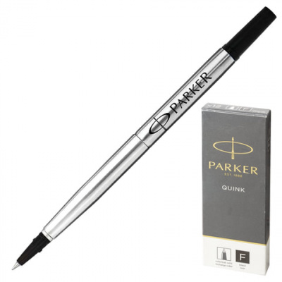 Стержень PARKER роллеров Quink RB Z-01 ЧЕРНЫЙ F 0.5 мм