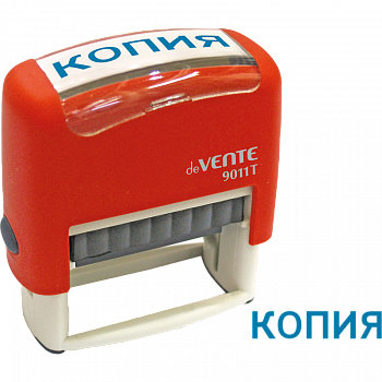 Штамп автомат.deVENTE №09 КОПИЯ38*14мм