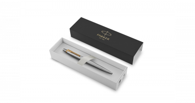 Ручка PARKER Jotter Stainless Steel GT шар.син