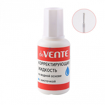 Корректор-штрих (на вод.основе) deVENTE 20гр.(12)