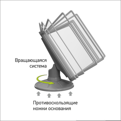 Настольная демо-система ProMega office А4 10панелей серый