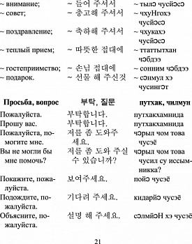 Корейский разговорник