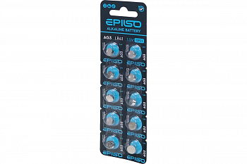 Батарейки EPILSO AG 3 10BC 1.5V (392.384.LR41)    (10)