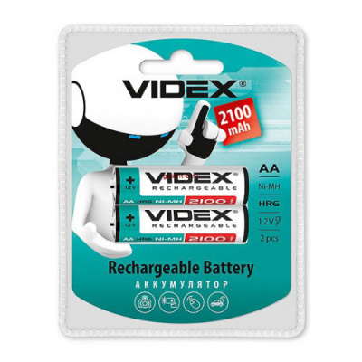 Аккумулятор VIDEX HR6/AA 600mAh 2BL