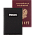 Обложка для паспорта к/з deVENTE.Private поролон,отстр,1отд.для виз, 10*14см