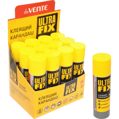 Клей-карандаш deVENTE 36гр PVA-P основа deVENTE.Ultra Fix (12)