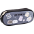 Пенал овальный deVENTE.Ghost Meow 21x8x5см, для50пр,нейлон, молн,орг/створ, Черный