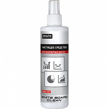 Спрей для чистки маркерных досок 250мл White Board Clean