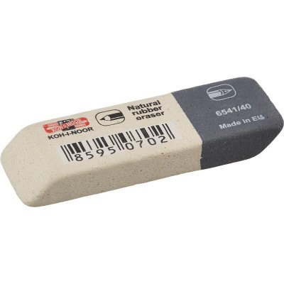 Ластик Koh-i-nor Sunpearl (серо-белый) каучук 57*19,5