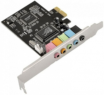 Звуковая карта C-Media 8738 LX5.1-Channel PCI-E