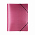 Папка на резинках А4 600 мкм, 35мм лён БРУСНИКА. EXPERT COMPLETE Trend ICEberries