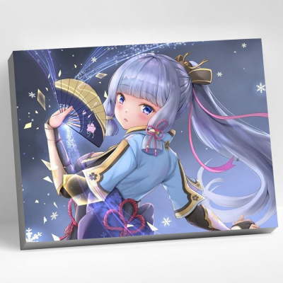 Картина по номерам 30*40 Геншин АЯКА (27цв)
