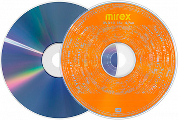DVD +R Mirex Brand 16 Х 4.7GB Bulk 50 (50)