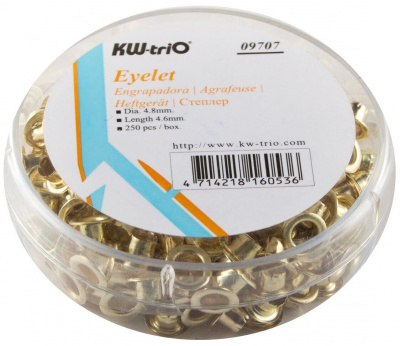 Люверсы KW-TRIO 9707 250шт