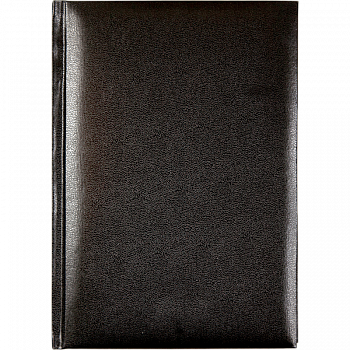 Алфавитная книга Attomex.OrionА5, 128 стр, б/б 70г/м2 .бумв с поролоном,черная 