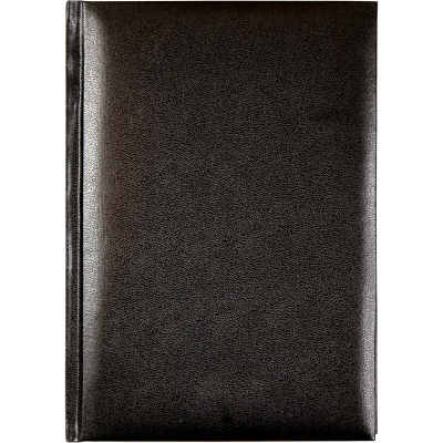 Алфавитная книга Attomex.OrionА5, 128 стр, б/б 70г/м2 .бумв с поролоном,черная 