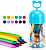 Мелки пластиков. 12цв. Deli EC222-12 Color Kids трехгр