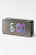 Будильник электрон, Mirror time. USB, 14*3,3*6см, (черный) 
