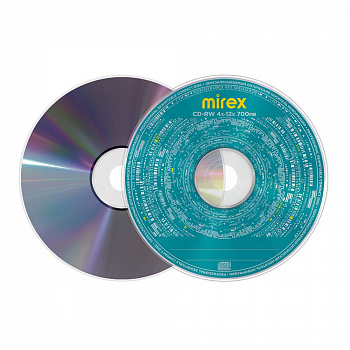 CD-RW MIREX BRAND 700Мб 4X-12X BULK 50 (50/500)
