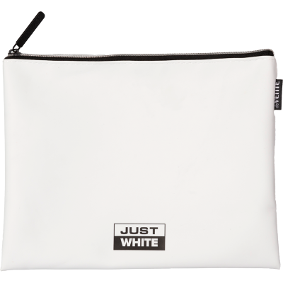 Папка для тетр, А5,deVENTE. JUST WHITE"(27x20,5x10),мат иск/к,петл, белая