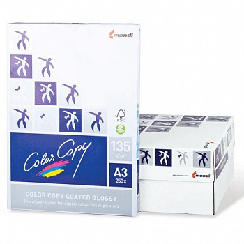 Бумага А3 135г/м2 250л Color copy glossy