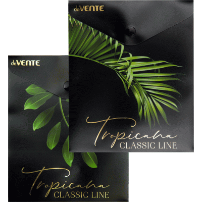 Конверт на кнопке А6 deVENTE Tropicana непрозр.140*170мм 180мкм