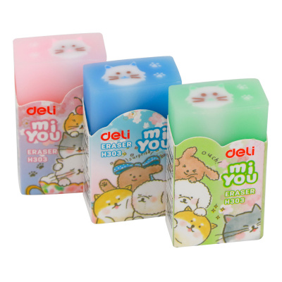 Ластик Deli MiYou прямоугольный  40*22*12мм (30)